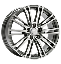 2DRV, WH18, 8,5x19 ET45 5x112 66,6, daytona grau hochglanzpoliert