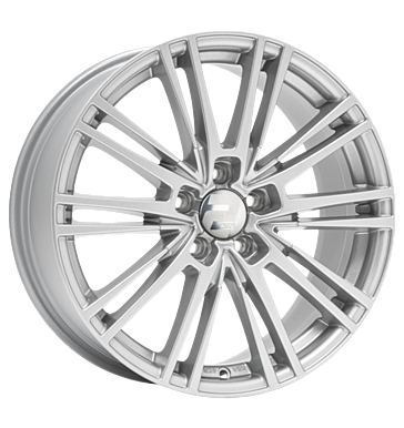 2DRV, WH18, 7,5x17 ET37 5x112 66,6, racesilber lackiert