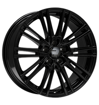 2DRV, WH18, 9x20 ET37 5x112 66,6, schwarz glanz lackiert