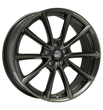 2DRV, WH28, 8x18 ET35 5x112 66,6, dark gunmetal lackiert