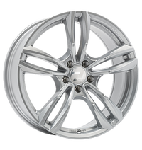 2DRV, WH29, 7,5x17 ET43 5x120 72,6, racesilber lackiert
