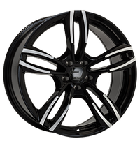 2DRV, WH29, 8x18 ET42 5x112 66,7, schwarz hochglanz poliert