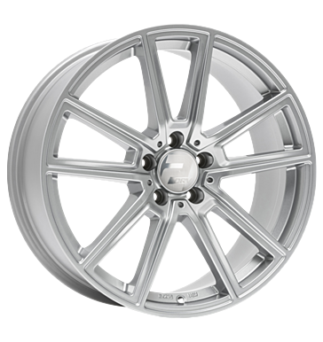 2DRV, WH30, 7,5x17 ET40 5x112 66,6, racesilber lackiert