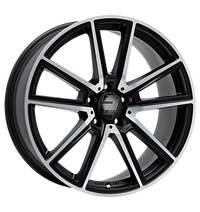 2DRV, WH30, 8,5x19 ET30 5x112 66,6, schwarz matt poliert