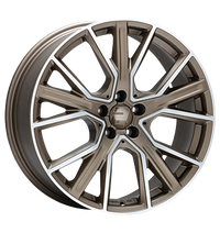 2DRV, WH34, 8,5x20 ET21 5x112 66,6, bronze matt hochglanzpoliert
