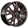 2DRV, WH34, 7,5x17 ET35 5x112 66,6, Schwarz Kupfer hochglanzpoliert