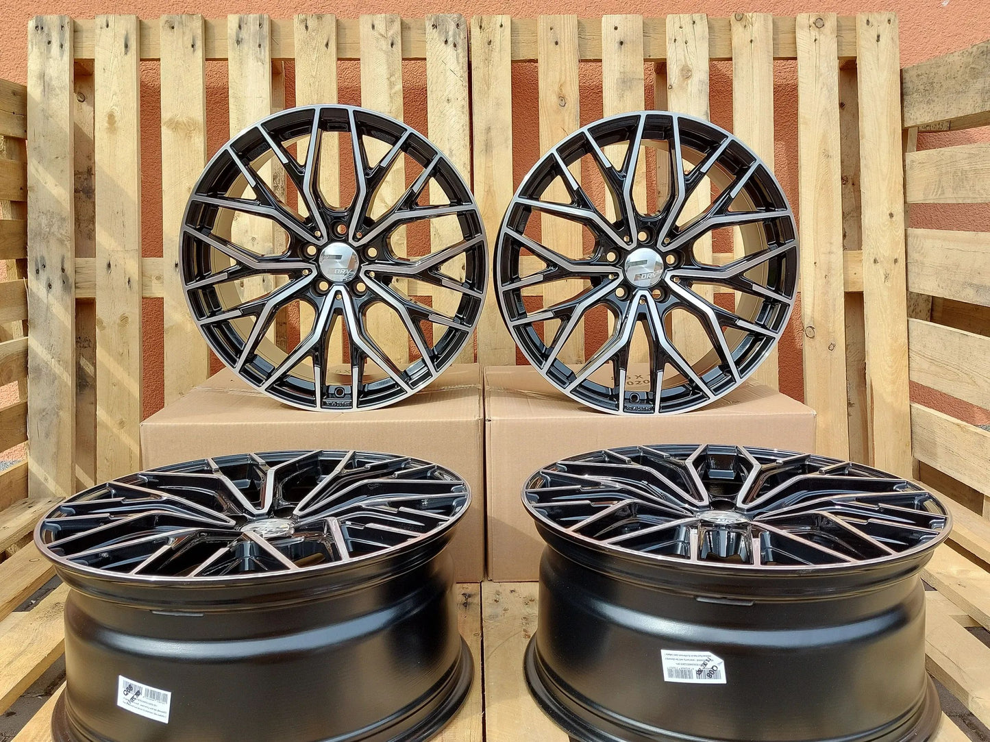 Wheelworld WH37 19 Zoll 8,5Jx19 ET40 5x112 schwarz poliert