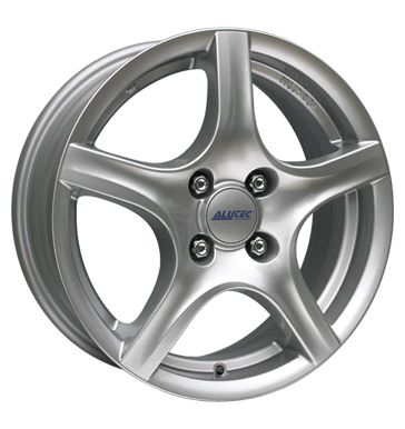 Alutec, Grip, 6x15 ET46 4x100 54,1, polar-silber