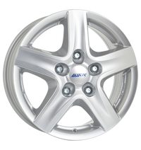Alutec, Grip T, 6,5x16 ET50 5x118 71,1, polar-silber