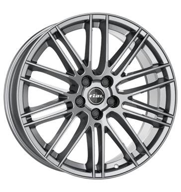Rial, KiboX, 9,5x21 ET53 5x130 71,5, metal-grey