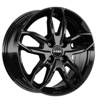 Rial, Lucca, 6,5x17 ET45 4x100 63,3, diamant schwarz