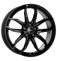 Rial, Lucca, 8x18 ET33 5x110 65,1, diamant schwarz