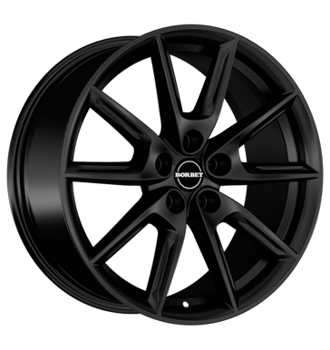 Borbet, LX18, 8x18 ET48 5x112 66,6, black matt