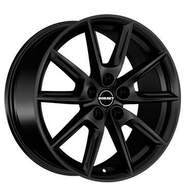 Borbet, LX19, 8x19 ET45 5x108 72,5, black matt