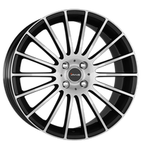 Avus, AC-M03, 6,5x16 ET25 4x108 65,1, black polished