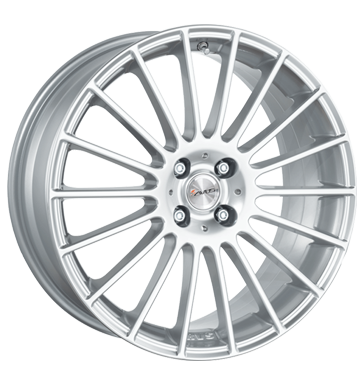 Avus, AC-M03, 7x17 ET25 4x108 65,1, hyper silver
