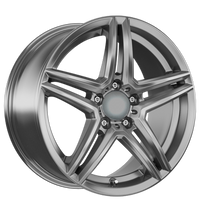 Rial, M10, 8,5x20 ET40 5x112 66,5, metal-grey