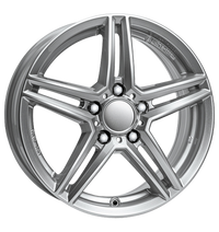 Rial, M10, 7x16 ET38 5x112 66,5, polar-silber