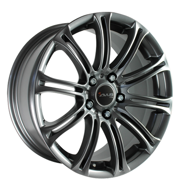 Avus, AC-MB1, 9,5x20 ET37 5x120 72,6, anthracite
