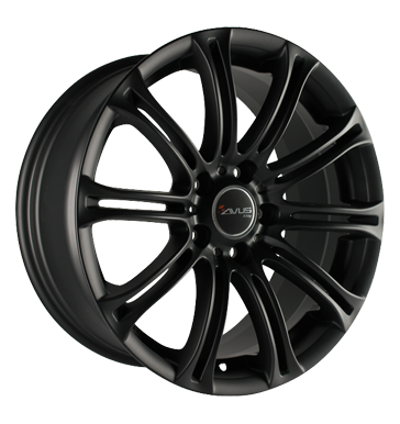 Avus, AC-MB1, 8x17 ET15 5x120 72,6, matt black