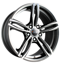 Avus, AC-MB3, 9,5x19 ET47 5x120 72,6, anthracite polished