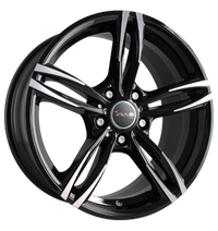 Avus, AC-MB3, 9,5x19 ET44 5x120 72,6, black polished