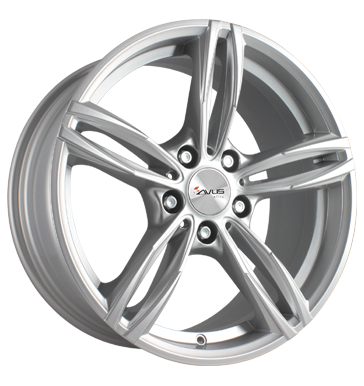 Avus, AC-MB3, 8,5x19 ET35 5x120 72,6, hyper silver