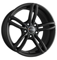 Avus, AC-MB3, 9,5x19 ET44 5x120 72,6, matt black
