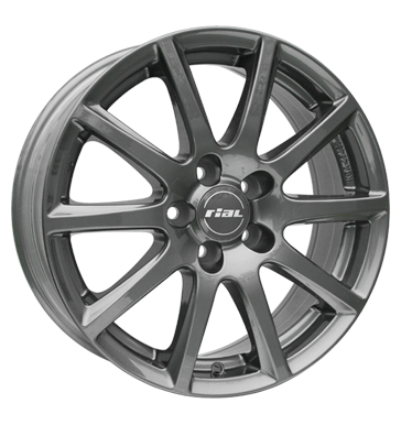 Rial, Milano, 6,5x16 ET45 5x114,3 70,1, titanium