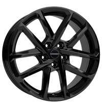 Borbet, N, 8x19 ET44,9 5x112 57,1, black glossy