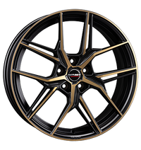 Borbet, QX, 8,5x20 ET45 5x112 66,5, black bronze matt