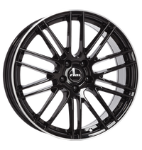 Rial, Kibo, 8,5x20 ET45 5x112 70,1, diamant-schwarz hornpoliert