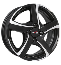 Alutec, Shark, 6x15 ET47,5 4x108 63,4, racing-schwarz frontpoliert