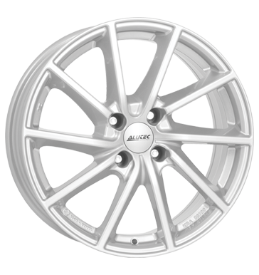 Alutec, Singa, 6x15 ET23 4x108 65,1, polar-silber