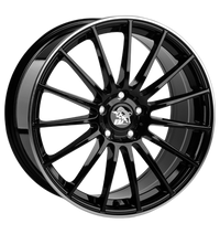 Ultra Wheels, Speed, 8x18 ET35 5x112 66,5, black rim polished