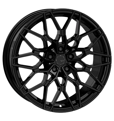 SX-Wheels, SX1, 8x18 ET30 5x112 72,6, glossy black