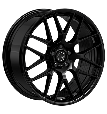 SX-Wheels, SX3, 8,5x19 ET35 5x120 72,6, glossy black