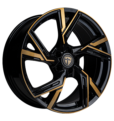Tomason, AR1, 8,5x19 ET35 5x112 66,6, black copper