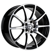 Tomason, TN1 Flow, 9x20 ET45 5x112 72,6, black polished
