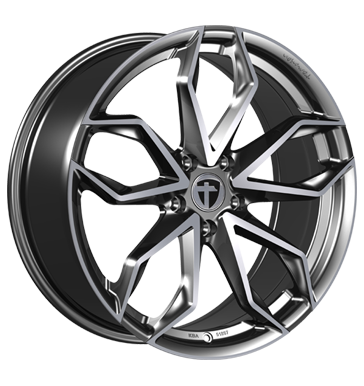 Tomason, TN22, 8x18 ET45 5x108 72,6, dark hyper black polished