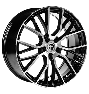 Tomason, TN23, 8,5x19 ET35 5x120 72,6, black diamond polished