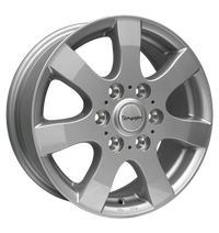 Tomason, TN3F, 6,5x16 ET62 6x130 84,1, silber lackiert