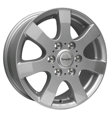 Tomason, TN3F, 6,5x16 ET62 6x130 84,1, silber lackiert
