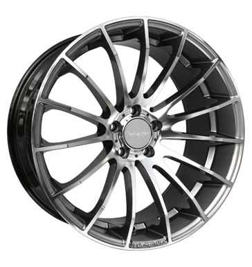Tomason, TN9, 8,5x20 ET30 5x112 66,5, hyperblack diamant poliert