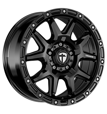 Tomason, TN Offroad II, 8x18 ET45 6x120 74,6, black