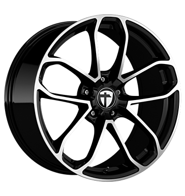 Tomason, AR2, 9,5x21 ET44 5x114,3 64,1, black polished