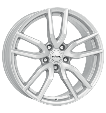 Rial, Torino, 8x19 ET48 5x108 70,1, polar-silber