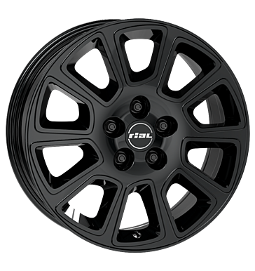 Rial, Transporter 2, 7,5x18 ET52 5x130 78,1, diamant-schwarz