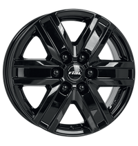 Rial, Transporter, 6,5x16 ET50 6x120 74,6, schwarz glänzend