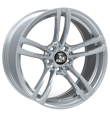 Ultra Wheels, Boost, 8x18 ET45 5x120 72,6, silver painted